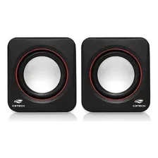 Caixa De Som Speaker 2.0 3w Sp-301bk Preta C3 Tech Cor Preto USB Foto mini 2