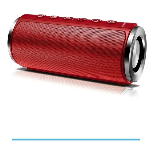 Caixa De Som Speaker Mondial 20w Sk-03 Vermelha Bivolt Foto 1
