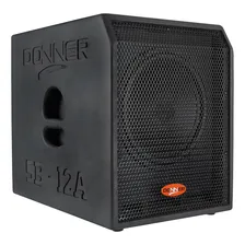 Caixa De Som Subwoofer Ativo 500w Preta Sb12a Ll Áudio Foto mini 3