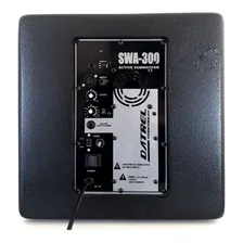 Caixa De Som Subwoofer Ativo Sub 300w Grave Igreja Show Banda Eventos Profissional Datrel Swa-300 Cor Preto Foto mini 4