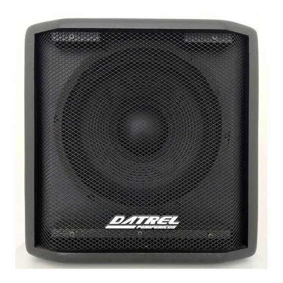 Caixa De Som Subwoofer Ativo Sub 300w Grave Igreja Show Banda Eventos Profissional Datrel Swa-300 Cor Preto Foto 1