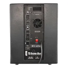 Caixa De Som Subwoofer Ativo Sub Sw12 Fal 12 500w Soundbox Foto mini  3
