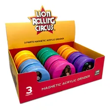 Caixa Dichavador Lion Rolling Circus 3 Partes C/12 Foto  mini 1