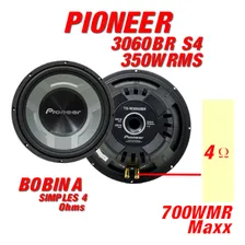 Caixa Dutada Com Subwoofer Pioneer Ts-w3060br 350wrms 12 Polegadas Foto mini 3
