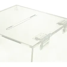 Caixa Em AcrÃlico Sugestão 15x15cm Transparente Sorteio Foto mini 4