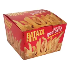 Caixa Embalagem Para Batata Delivery Com 120 Unidades Foto mini 1