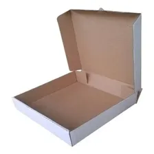 Caixa Embalagem Salgado Pizza Doce Quadrada 40x5 50 Unidades Foto mini 1
