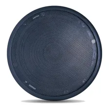 Caixa Embutir Redonda Preta 55rms Para Kit Som Ambiente Foto mini 1