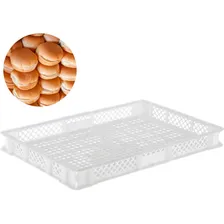 Caixa Empilhável 10 Litros Contentor Plástico Para Pães Cor Branca Foto mini 1