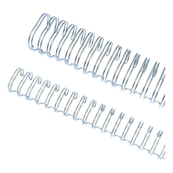 Caixa Espiral Garra Duplo Anel Wire-o 3x1 A4 1/2 100 Fls Foto 1