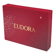 Caixa Eudora Tamanho G Embalagem Para Presente Revendedor Cor Vermelho Foto  mini 1