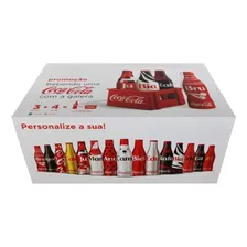 Caixa Fechada Coca Cola 25 Mini Garrafinhas Foto mini 1