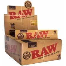 Caixa Fechada Seda Raw Classic King Size Foto mini 1