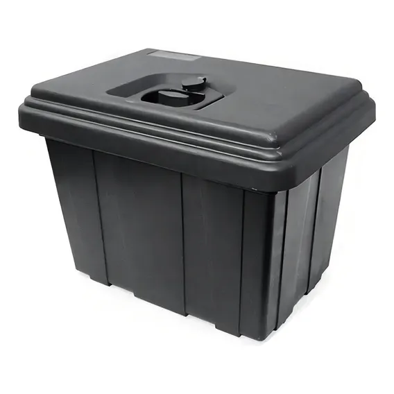 Caixa Ferramentas Birk Plastica 50l 420x290x470mm Cor Preto Foto 1