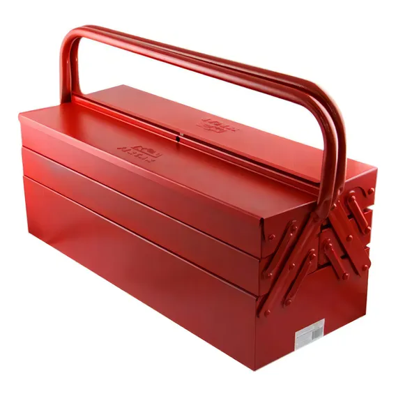 Caixa Ferramentas Maleta Anfonada 5 Gavetas Fercar Vermelho Foto 1