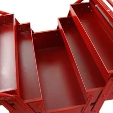 Caixa Ferramentas Maleta Anfonada 5 Gavetas Fercar Vermelho Foto mini  3