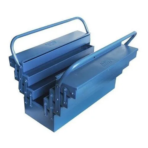 Caixa Ferramentas Sanfonada Fercar 7 Gavetas 50x20x25 N.9 Cor Azul Foto 1