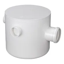 Caixa Gordura Krona 250x230x75 Redonda Com 01 Unidade Foto mini  2