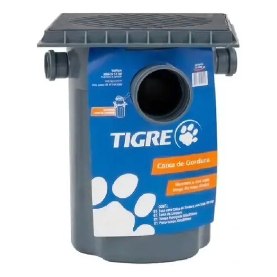Caixa Gordura Tigre Com tampa Foto 1