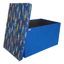 Caixa Grande Organiza Brinquedo Educativo Multiuso 60x40x35 Foto mini 1