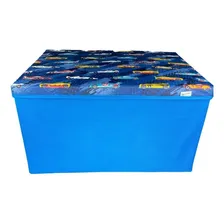Caixa Grande Organiza Brinquedo Educativo Multiuso 60x40x35 Foto mini 4