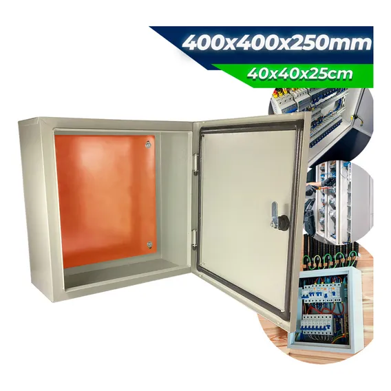 Caixa Hermetica 40x40x25 Para Quadro E Painel Eletrico 400x400x250 Foto 1