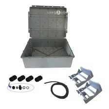Caixa Hermética Cinza Master 43,6x32,6x14cm Multiuso Multitoc Foto mini 4