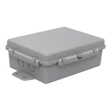 Caixa Hermética Multiuso Plástica Baby Slim Wireless Cinza Foto mini 1