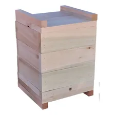 Caixa Inpa Para Abelhas Sem Ferrão Eucalipto - 15x15 Interno Foto  mini 1