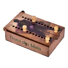 Caixa Jogo Truco Baralho Mdf Personalizada Modelo Joker Foto mini  2
