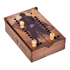 Caixa Jogo Truco Baralho Mdf Personalizada Modelo Joker Foto mini 4