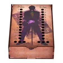 Caixa Jogo Truco Baralho Mdf Personalizada Modelo Joker Foto  mini 1