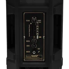 Caixa Karaokê 100 Watts Com Bluetooth / Usb / Fm - Preta Foto mini  2