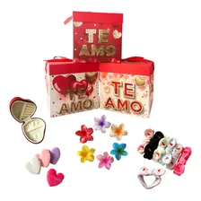 Caixa Kit Romantica Surpresa Presente Dia Dos Namorados Cor Vermelho Foto mini 2
