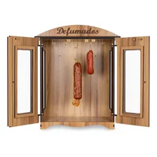 Caixa Linguiceiro Defumados Decorativa Cor Amadeirado Defumados JSL Foto mini 2
