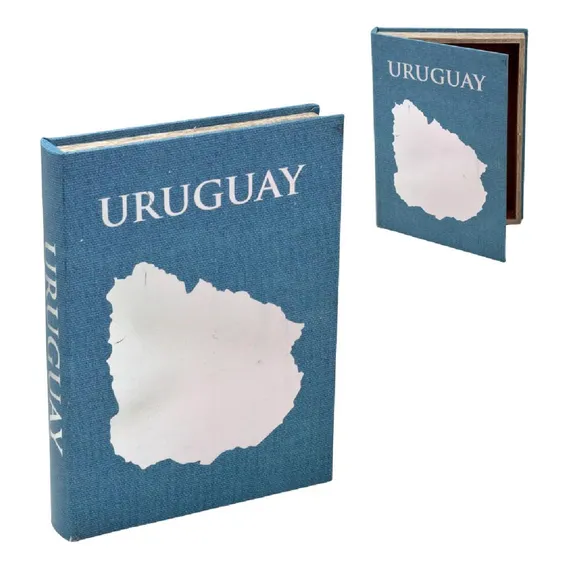 Caixa Livro Decorativa Em Mdf Uruguay 36cm Foto 1