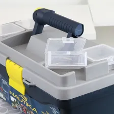 Caixa Maleta Pesca Com Estojo Pescaria E Ferramentas Foto mini  3