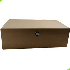 Caixa Mdf Cru Presente Dia Das Mães P Vinho E Taças 22x39 Foto mini 3