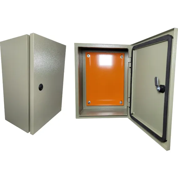 Caixa Metálica Quadro Painel De Comando 40x30x20 - Kit 02un Foto 1