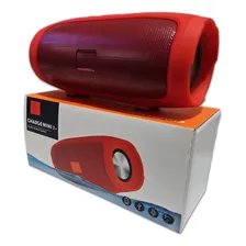 Caixa Mini Caixinha De Som Charge Mini 3+ Bluetooth Wireless Cor Vermelho Foto mini 2