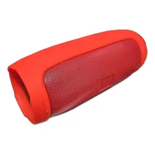 Caixa Mini Caixinha De Som Charge Mini 3+ Bluetooth Wireless Cor Vermelho Foto mini 1