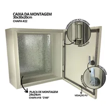 Caixa Montagem 30x30x20 Painel Eletrico Quadro Comando Sobrepor Foto mini 2