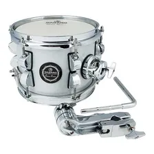 Caixa Nagano Bateria New Beat 8x6 Tom Holder Silver Sparkle Cor do casco Cinza Foto mini 1