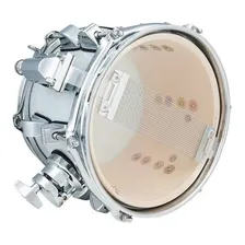 Caixa Nagano Bateria New Beat 8x6 Tom Holder Silver Sparkle Cor do casco Cinza Foto mini 3