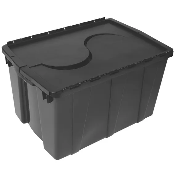 Caixa Organizadora Container Or-08 56l São Bernardo Cor Preto Foto 1