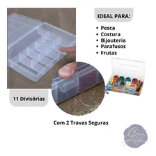Caixa Organizadora Costura Pesca Bijuteria Parafusos Foto mini 2
