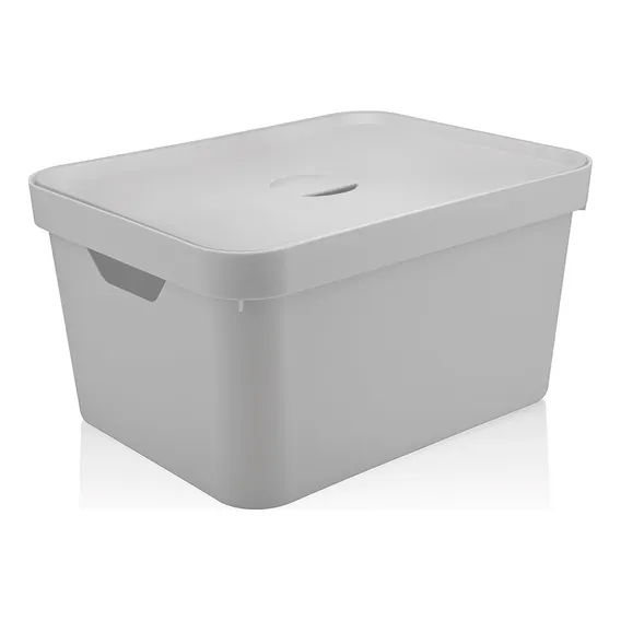 Caixa Organizadora Gigante Com Tampa Branca 46x36 Marca Ou Foto 1