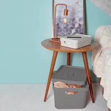 Caixa Organizadora Gigante Com Tampa Branca 46x36 Marca Ou Foto mini  3