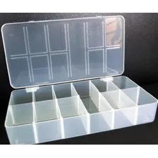 Caixa Organizadora Multiuso 11 Divisórias Plástico Transp Cor Transparente Foto mini  2