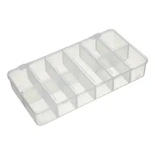 Caixa Organizadora Multiuso 11 Divisórias Plástico Transp Cor Transparente Foto mini  3